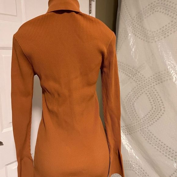 ALC - Eleanor Knit Cardigan (Cognac, 12) - Picture 3 of 9